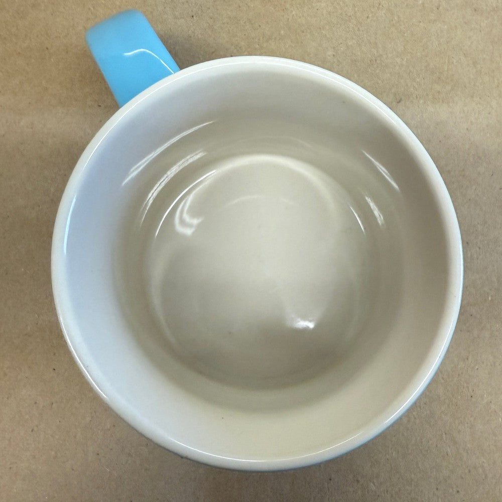 Starbucks Light Blue Etched White Letters Mug-2012